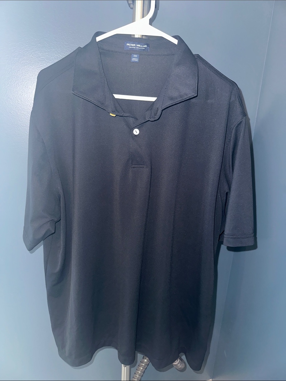 Peter Millar Black Performance Polo